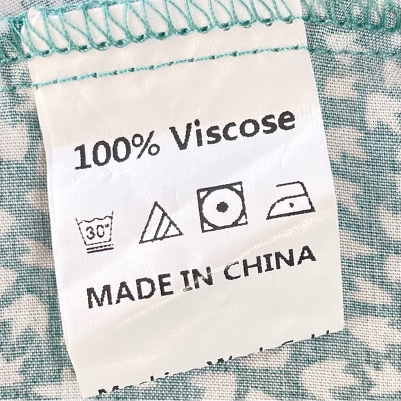 BROVAVE Womens Casual Boho Sundress Size Small Spaghetti Strap V Neck Midi Dress - Picture 5 of 10